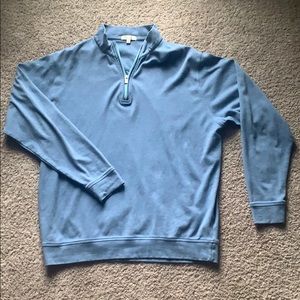 Peter Millar Light Blue Half Zip